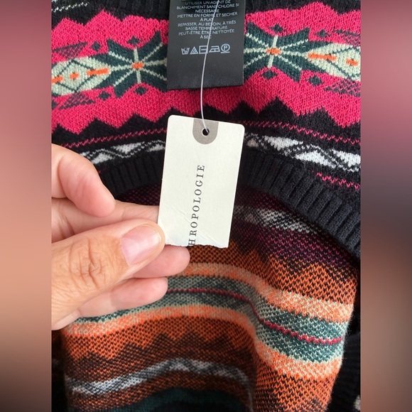 🆕Maeve Anthropologie Shrug Cropped Sweater Vibrant Color Women's Sweater XXS🆕 - Picture 12 of 16